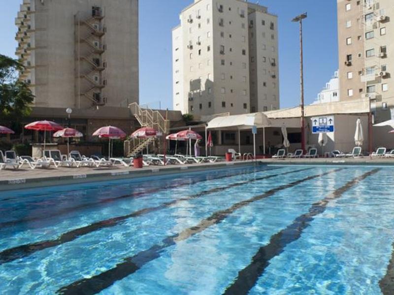 Galil Hotel Netanya Bagian luar foto